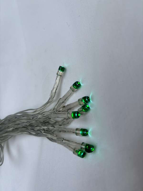 Battery lights - Turquoise 2m