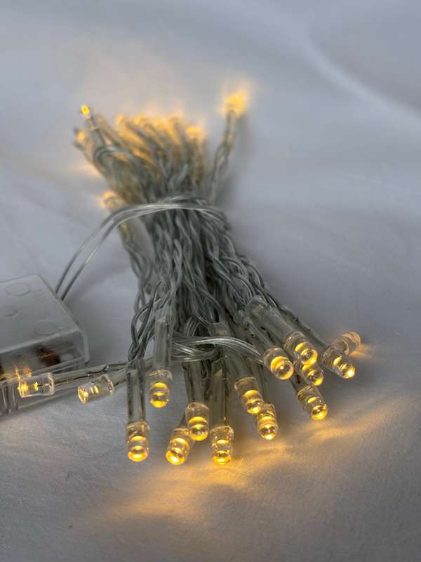 Battery lights - Warm White 2m