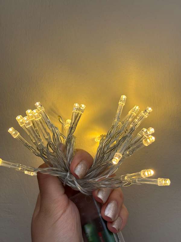 Battery lights - Warm White 2m