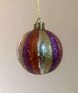 Christmas Baubles Striped