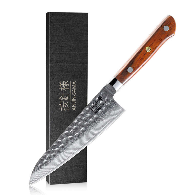 ANJIN SAMA Premium Stainless Damascus Petty - DMS-250D