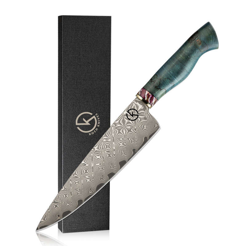Koch Premium Stainless Damascus Chef - DMS-523