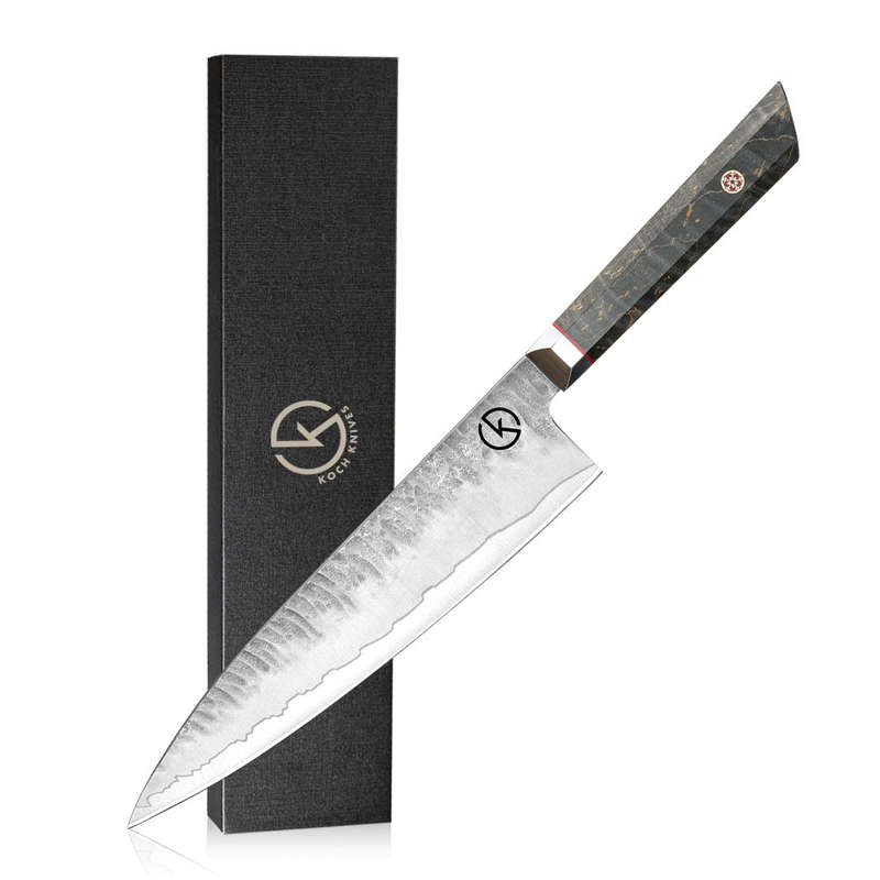 Koch Premium Stainless Damascus Chef Knife - DMS-584C