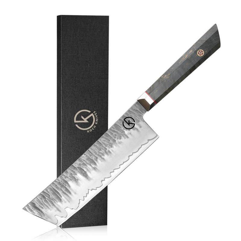 Koch Premium Stainless Damascus Nakiri - DMS-584D