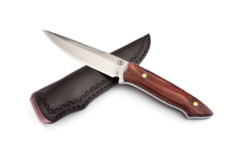 Koch - Wood handle 3cr13 Fixed Blade Knife - QY2201