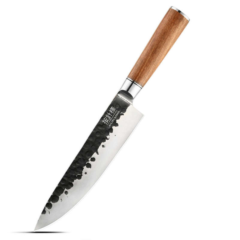 ANJIN SAMA Stainless Hammered Chef knife - DK-071D