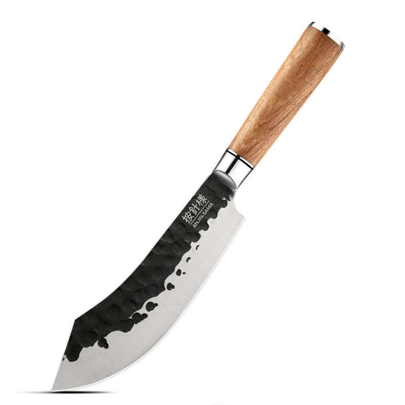 ANJIN SAMA Stainless Hammered Butcher knife - DK-071N