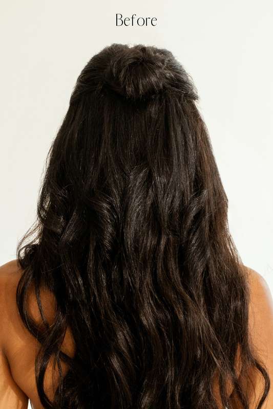 Highlighted Mouse Brown Hair Scrunchie