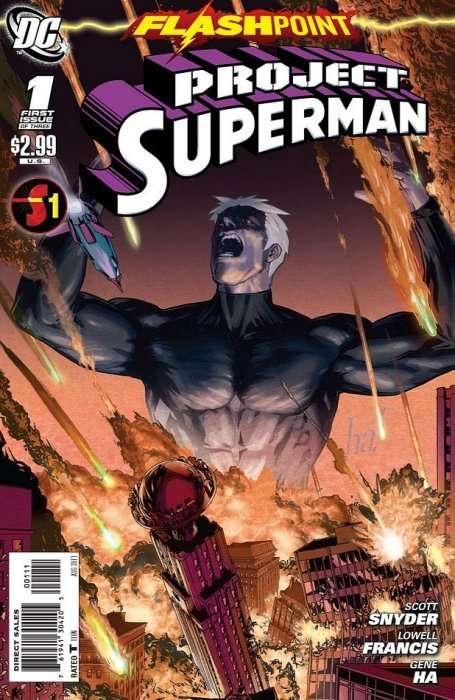 Flashpoint: Project Superman 1 - 3, NM