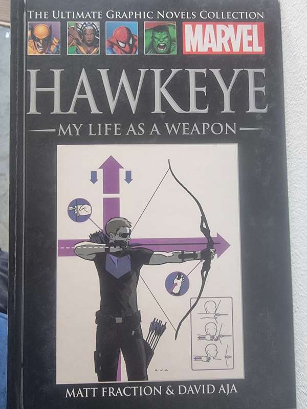 The Ultimate Marvel Graphic Novel Collection part 81, Hawkeye: My life as a Weapon