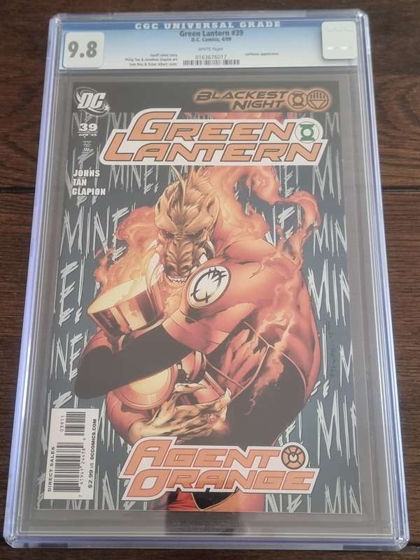 Green Lantern 39, First Larfleeze, CGC 9.8