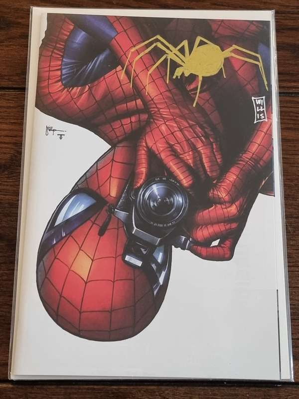 Amazing Spider-Man 1, Signed and Remarked Kyle Willis, NM