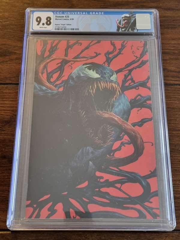 Venom 2,5 Rapoza Virgin 1:200 Variant, CGC 9.8