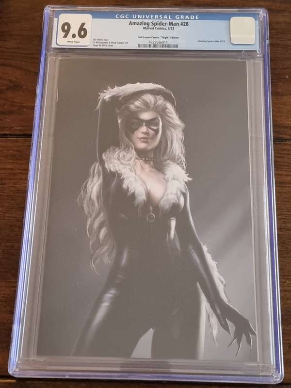 Amazing Spider-Man 28, Sad Lemon Virgin Edition Tiago da Silva, CGC 9.6 Hot!!!