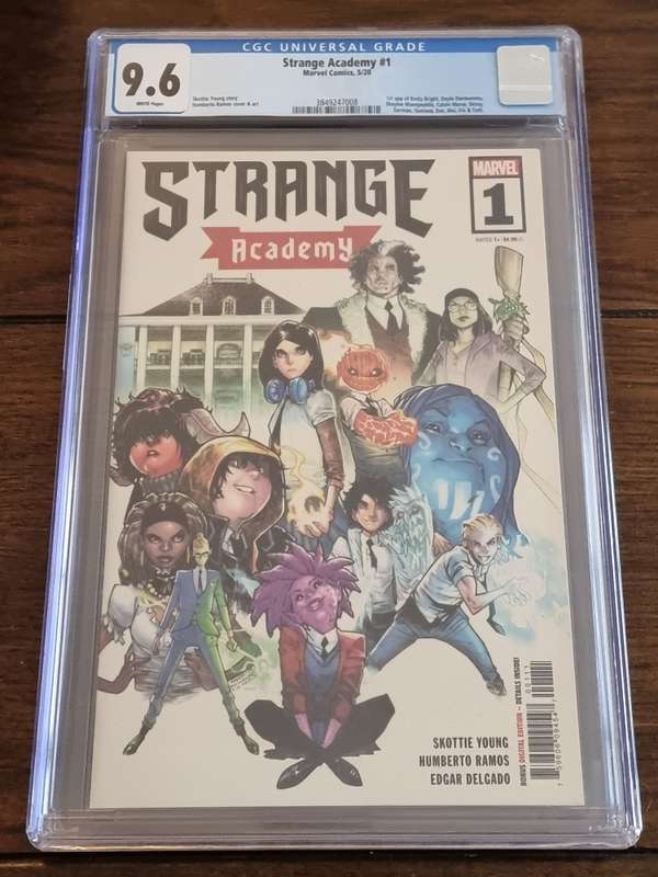 Strange Academy 1, Many Firsts!, CGC 9.6