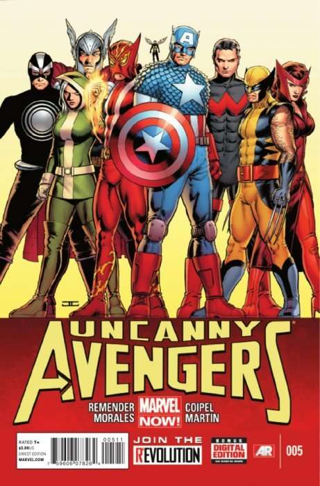 Uncanny avengers 1 - 6, VF/NM