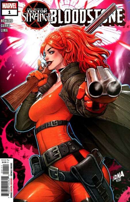 The Death of Dr strange: Bloodstone 1 and Variant, NM