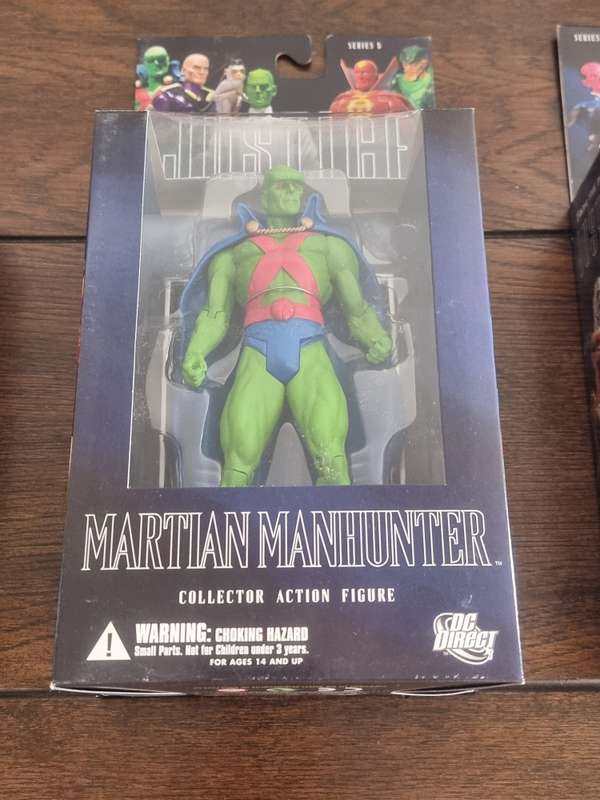 DC Direct Justice Figures, Alex Ross, Martian Manhunter
