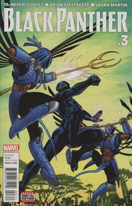 Black Panther (2016), 3 and 6, NM