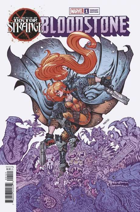 The Death of Dr strange: Bloodstone 1 and Variant, NM