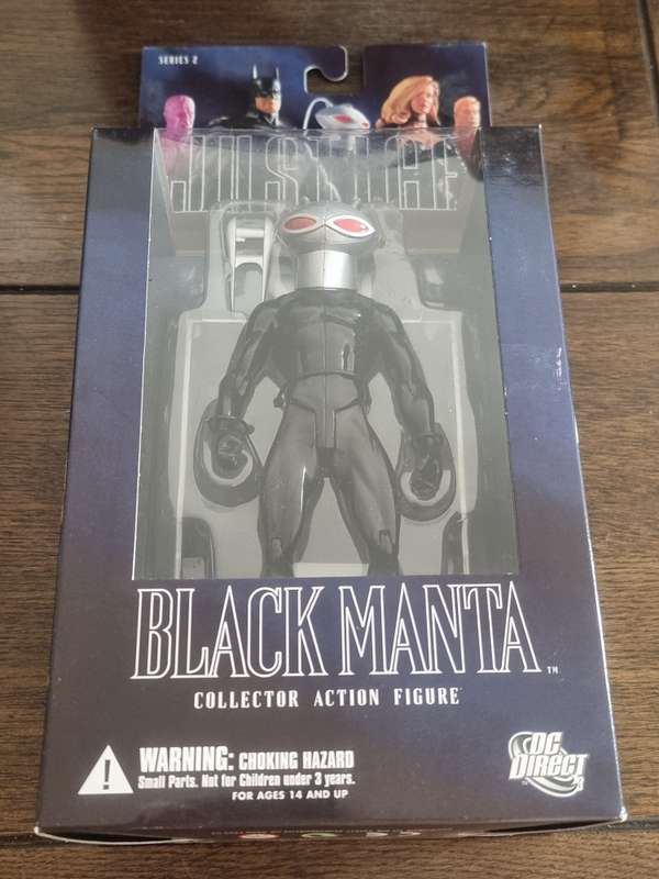 DC Direct Justice Figures, Alex Ross, Black Manta