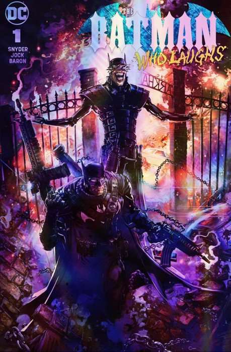 Batman Who Laughs 1, Crain C2E2 Trade Dress Foil, NM