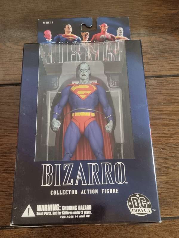 DC Direct Justice Figures, Alex Ross, Bizarro Superman