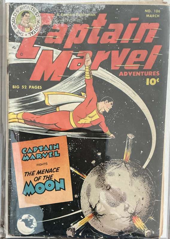 Captain Marvel Adventures 106, FAIR/GD