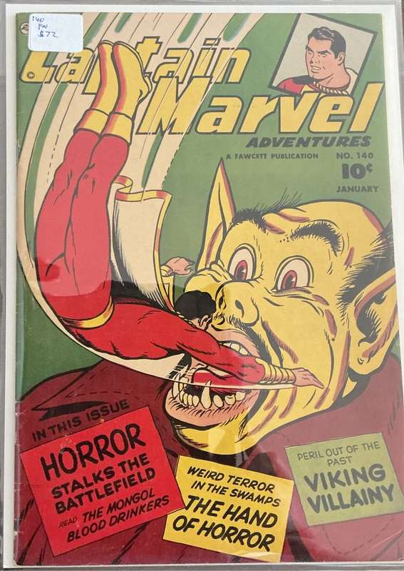 Captain Marvel Adventures 140, FN/VF