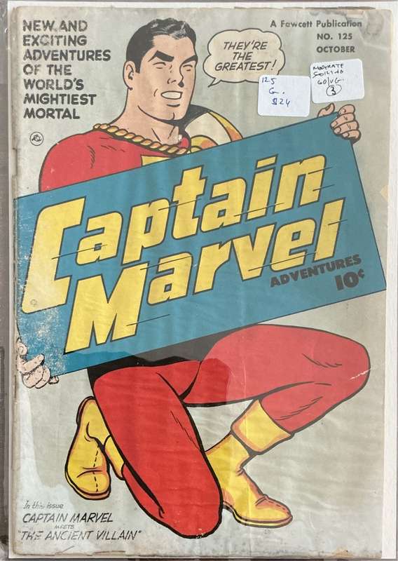 Captain Marvel Adventures 125, FAIR/GD