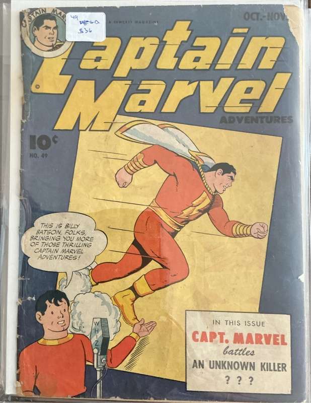 Captain Marvel Adventures 49, GD