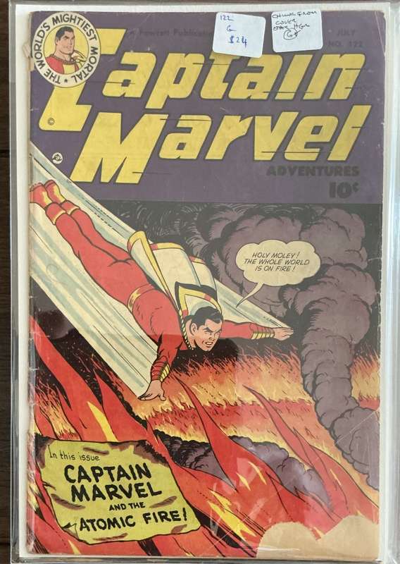 Captain Marvel Adventures 122, GD