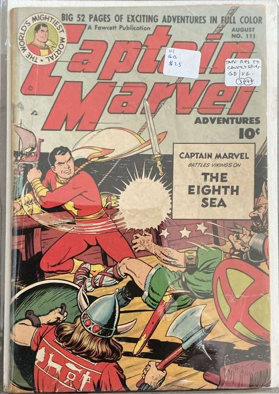 Captain Marvel Adventures 111, GD+