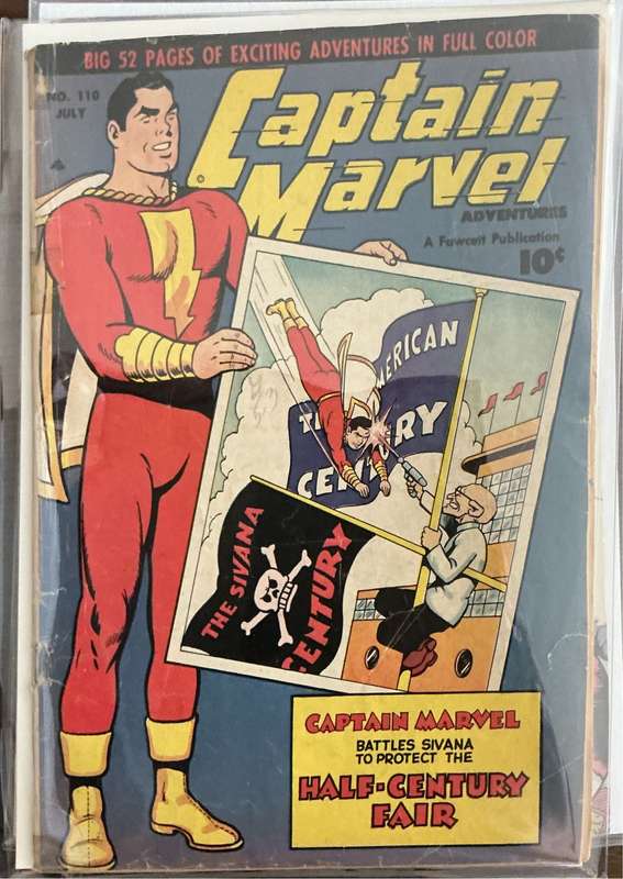 Captain Marvel Adventures 110, VG