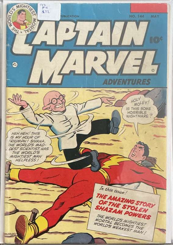 Captain Marvel Adventures 144, FN
