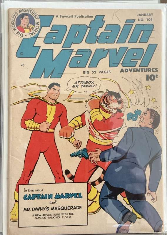 Captain Marvel Adventures 104, FN+