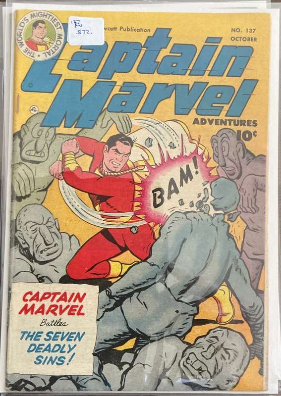 Captain Marvel Adventures 137, FN+