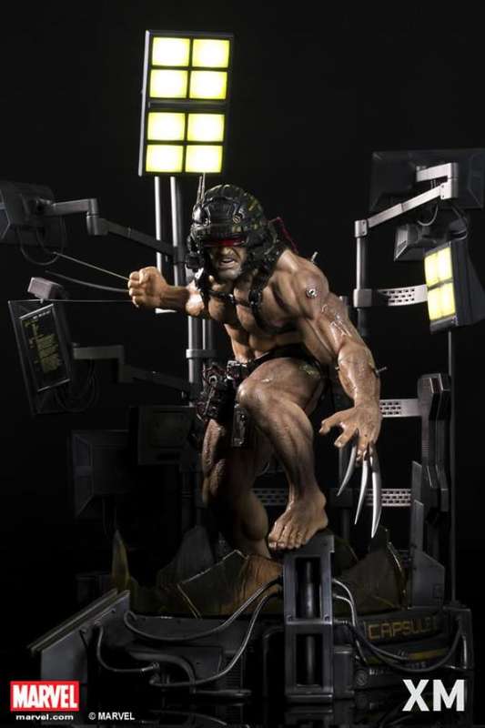 XM Weapon X Wolverine Statue. MIB, Brand New. *Shipping Quote