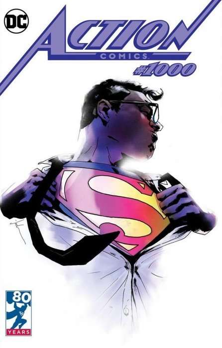 Superman 1000, 1, Forbidden Planet A, Signed Jock, NM