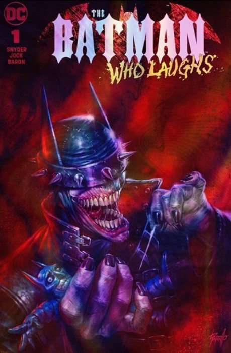 Batman Who Laughs 1, Parillo C2E2 Trade Dress Foil, NM