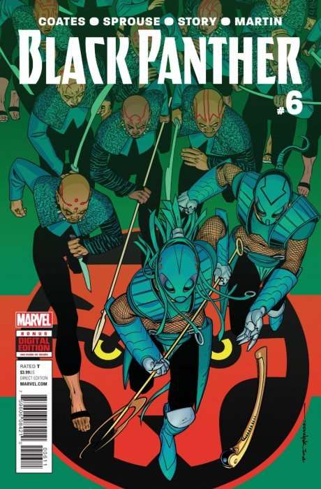Black Panther (2016), 3 and 6, NM
