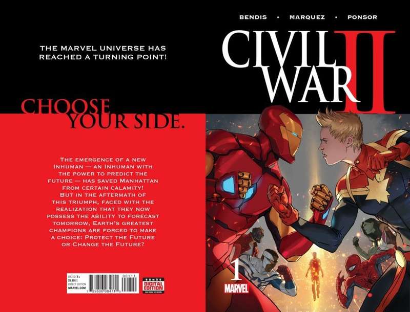 Civil War II, 1, NM