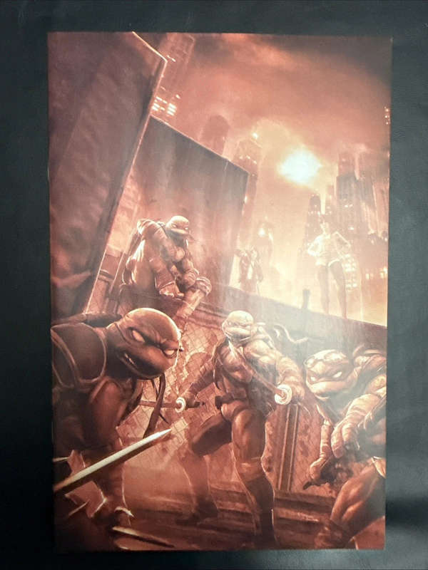 Teenage Mutant Ninja Turtles: Alpha 1, Tiago Da Silva RED Virgin LTD 333, NM