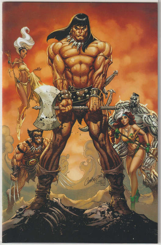 Conan the Barbarian 1, J Scott Campbell, NM
