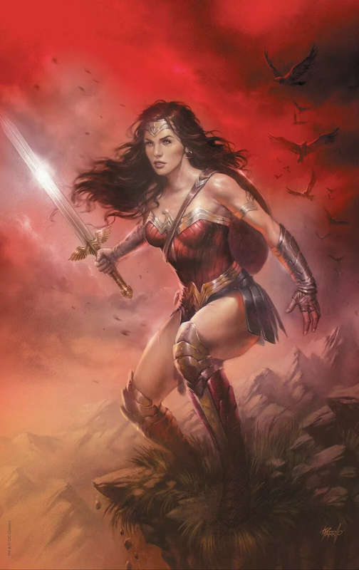 Wonder Woman 750, Lucio Parrillo VIRGIN Variant LTD 1500, NM