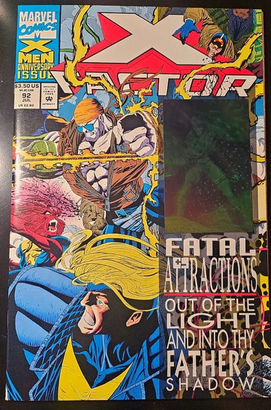 X Factor 92, Hologram Cover, NM