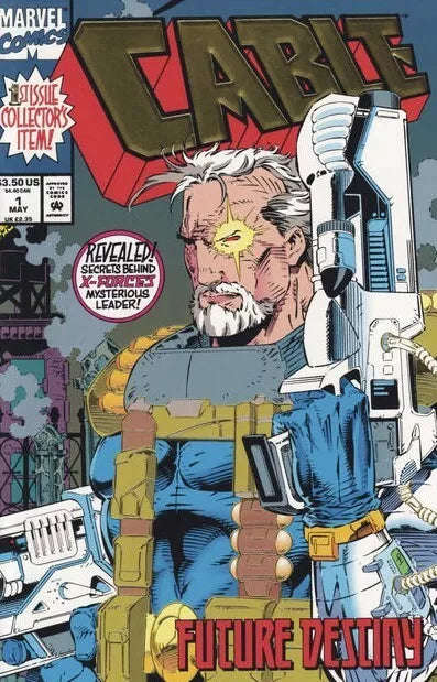 Cable 1, Direct Edition, Embossed Foil Cover, NM
