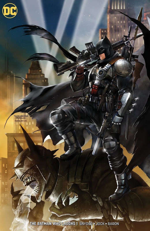 Batman who laughs 1, Tyler Kirkham Variant Virgin Cover, Ltd 750, NM