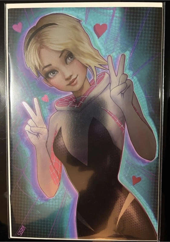 Amazing Spider-Man 29, Szerdy Virgin Foil Variant - SPIDER-GWEN