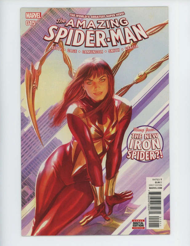 Amazing Spider-Man 15, (2016) Alex Ross, VF/NM